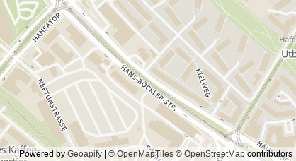 Kartendarstellung von  Sozialzentrum 2 – Gröpelingen, Walle