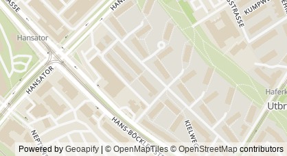 Map representation of SJD Die Falken Bremen district association