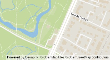 Kartendarstellung von  DRK Jugendzentrum Parkallee