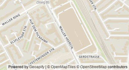 Kartendarstellung von  Lebenshilfe Bremen e.V.