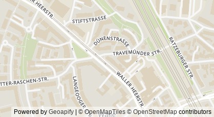 Kartendarstellung von  Initiative zur sozialen Rehabilitation e.V.