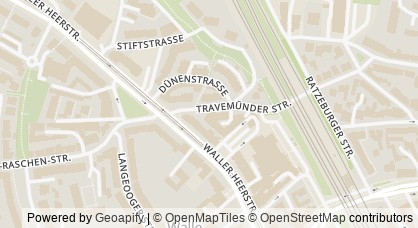 Kartendarstellung von  Landesverband Psychiatrie-Erfahrener Bremen e.V.