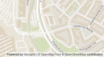 Kartendarstellung von  Gedichte für Wichte in Gröpelingen