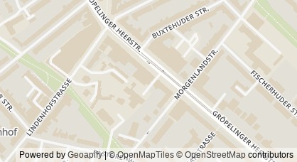 Map showing #YourTurn in Bremen