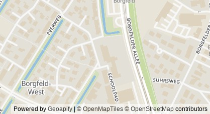 Kartendarstellung von  DRK-Jugendzentrum Borgfeld