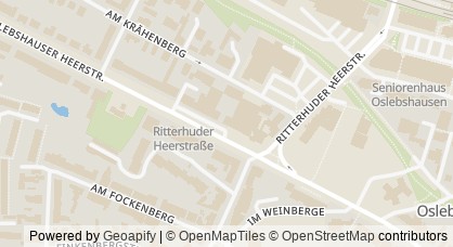 Kartendarstellung von  Möbelhalle Oslebshausen