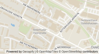 Map showing the Oslebshausen department store