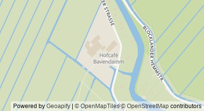Kartendarstellung von  Das Osterbasteln auf Hof Bavendamm