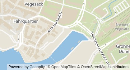 Kartendarstellung von  Martinsclub in Vegesack