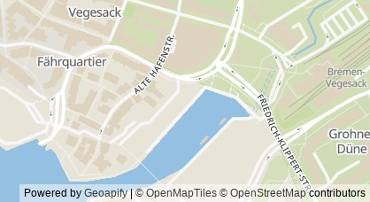 Kartendarstellung von  Lego-Ferien im Dünenweg