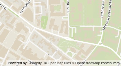 Kartendarstellung von  Behandlungszentrum (BHZ) Nord