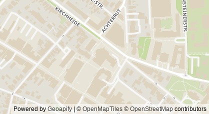 Kartendarstellung von  Tanzcafé für Senioren