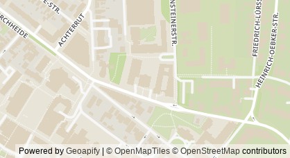 Kartendarstellung von  Stadtbibliothek Vegesack