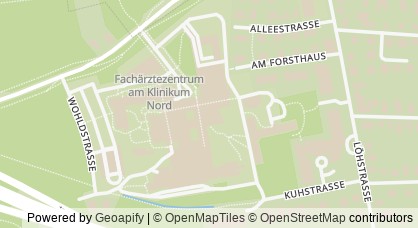 Kartendarstellung von  Eltern-Zentrum (Elternschule) am Klinikum Bremen-Nord