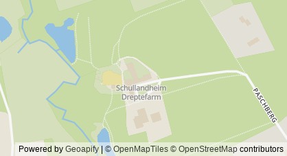 Map representation of "Always together, never alone!" – Summer camp of the Falcons